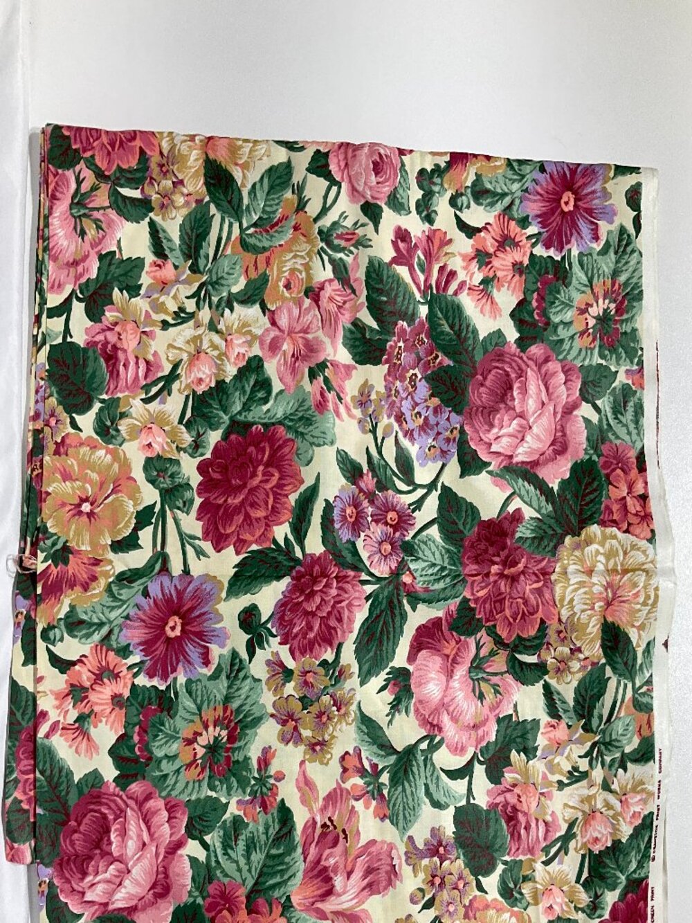 VIP Fabric Floral Upholstery Type Fabric Cranston Print Works Screen Print